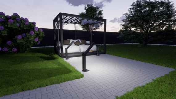 Светильник парковый поворотный MG PARK BOOK 600 mm 18 W с регулировкой угла свечения | Зображення 1