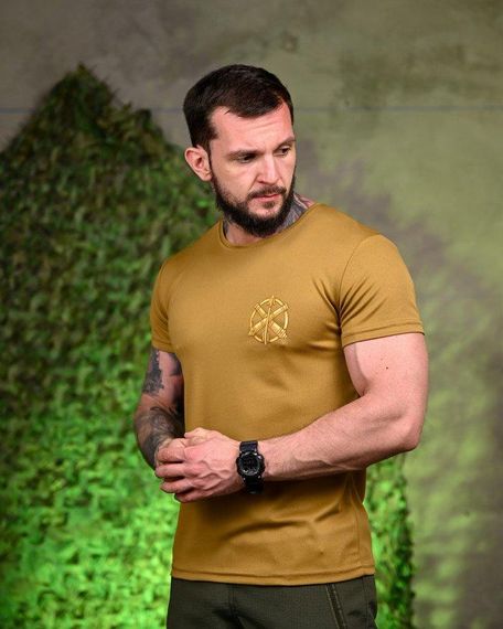 Тактична потоотводяча футболка з ППOкій coyot ПП7712 | Зображення 2