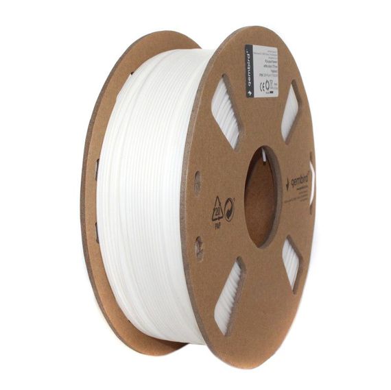 Філамент для 3D-принтера Gembird 3DP-PLA+1.75-02-W , PLA+, 1.75 мм, білий