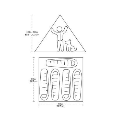 Тент Big Agnes Gold Camp 5 Tarp (021.0203) | Зображення 4