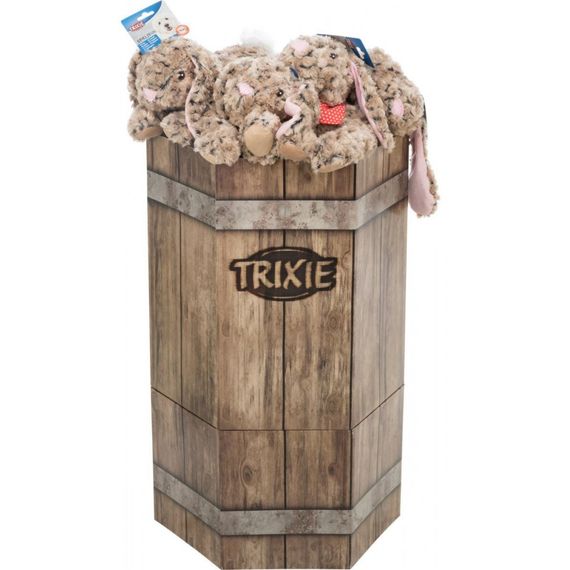 Іграшка Trixie для собак Кролик з хустинкою плюш 47 см | Зображення 1