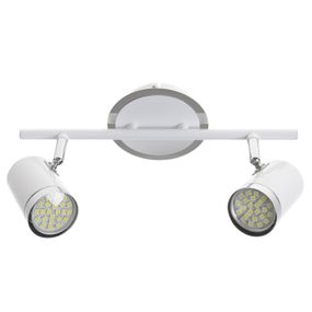 Светильник спот поворотный накладной HTL-174/2 GU10 WH