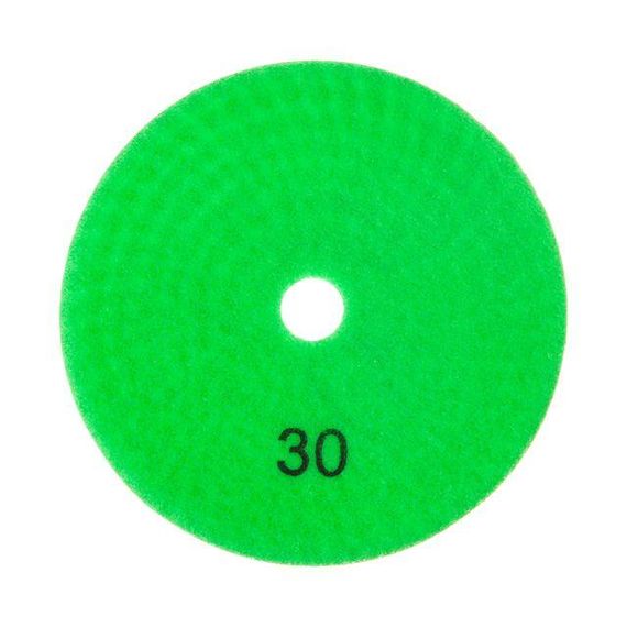 Коло алмазне шліфувальне гнучкий на липучці 125 мм P30. INTERTOOL BT-0922