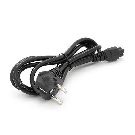 Кабель питания Schuko PC-186 CEE7/17-IEC C5.1.8M,0.75mm,для ноутбука,OEM Q25/250 | Зображення 1