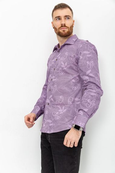 Сорочка чоловіча, колір бузковий, 131R148955 | Зображення 3
