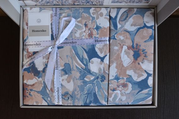 Постільна білизна First Choice Homesko Ranforse сімейний 160 х 220 см Jolly Blue | Зображення 2
