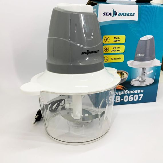 Блендер с двумя режимами скорости SeaBreeze SB-0607, Блендер для кухни с мерным стаканом ZL-10 | Зображення 5