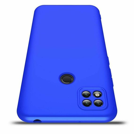 Чохол GKK 360 градусів для Xiaomi Redmi 9C / Redmi 10A колір Синій | Зображення 2