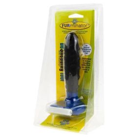 Фурминатор для чистки шерстки для кошек и собак лезвия 4,5 см Синий