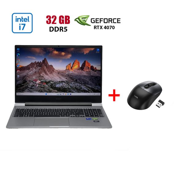 Игровой ноутбук HP Omen 16-ae0001nr / 16.1" (1920x1080) IPS / Intel Core i7-14700HX (20 (28) ядер по 1.5 - 5.5 GHz) / 32 GB DDR5 / 960 GB SSD / nVidia GeForce RTX 4070, 8 GB GDDR6, 128-bit / WebCam б/у + Подарок Беспроводная мышь HOCO GM28