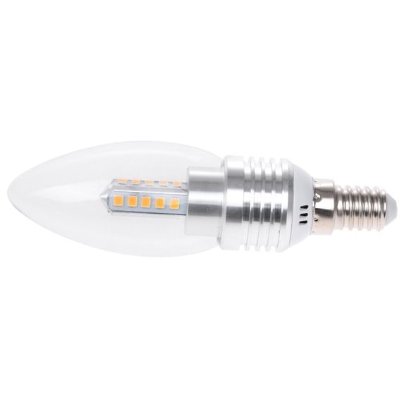 Лампа светодиодная LED 5W E14 WW C37 Silver 220V | Зображення 2