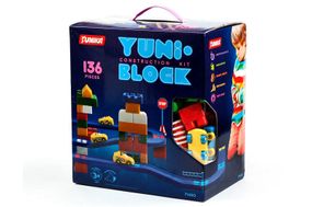 Конструктор "YUNI-BLOK" в коробці 136 деталей 1450 Юніка