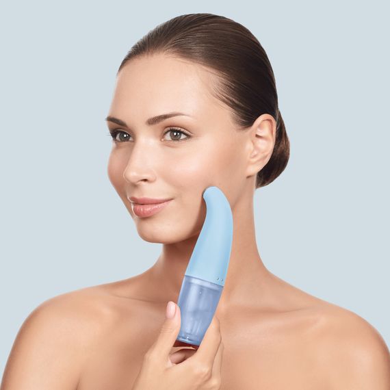 Очищуючий засіб для обличчя GESKE Aqua-Stream Face Cleanser 8в1 starlight, Блакитний | Зображення 3