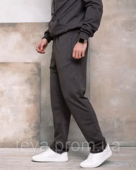 Спортивные штаны цвет темно-серый размеры S, L, XL, M, XXL, 3XL FI_004415 | Зображення 1