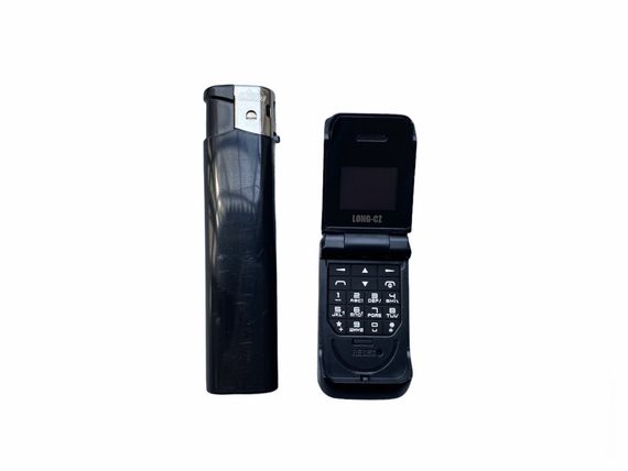 Маленький мобильный телефон раскладушка - 9 черный (код 00442) | Зображення 6