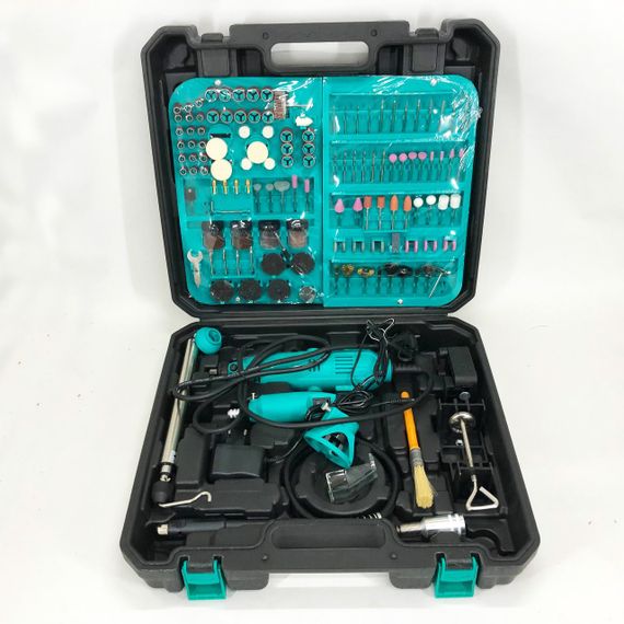 Ручний електричний гравер + гравер Mini 12V з 236 насадками, електричний електричний міні, SA-318 Дриль гравер | Зображення 4