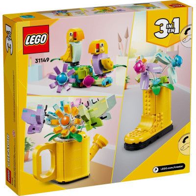 Конструктор LEGO Creator Цветы в лейке 420 деталей (31149) | Зображення 1