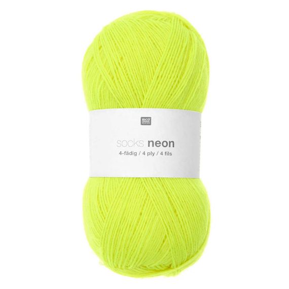 Шкарпеткова пряжа Rico Design Socks Neon, 001 | Зображення 1