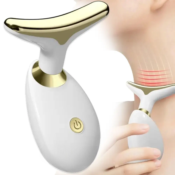 Портативный массажер для лица и шеи Face Lifter • Вибрационный лифтинг-массажер с антивозрастным эффектом | Зображення 3