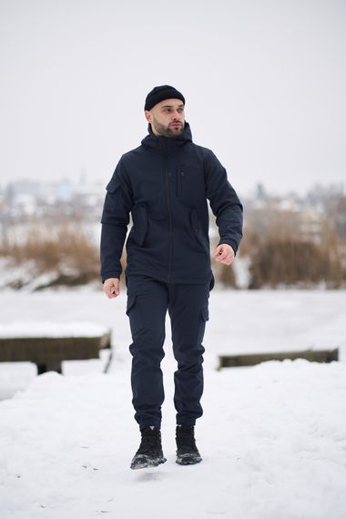 Костюм чоловічий soft shell Intruder синій | Зображення 1