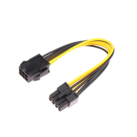 Адаптер живлення 6-pin у 8-pin для відеокарт GPU | Зображення 1