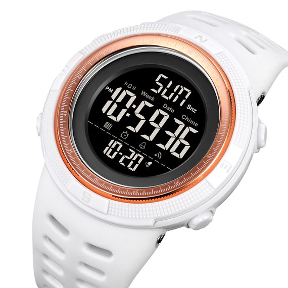 Наручний годинник Skmei 2070WT White | Зображення 1