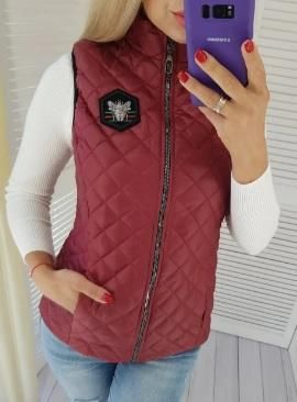 Жилетка 813 бордо
