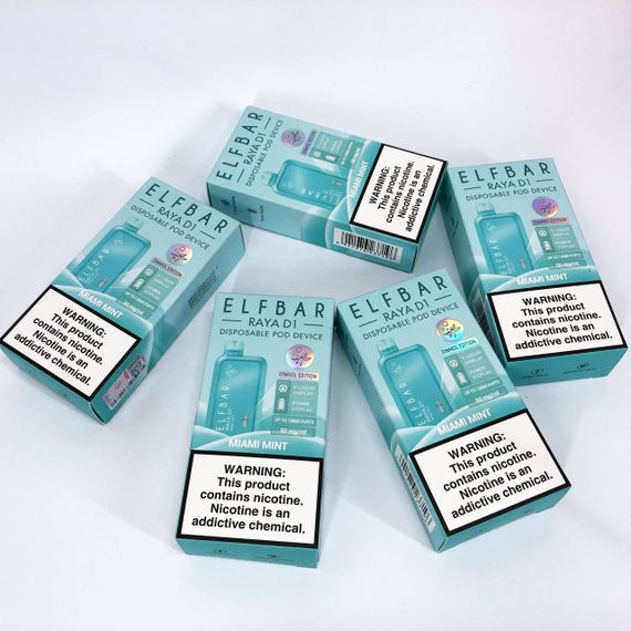 Elf Bar RAYA D1 13000 смак М'ята (Miami Mint) (ws48815-5) | Зображення 2