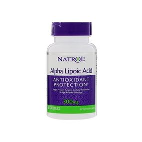 Альфа-ліпоєва кислота Natrol Alpha Lipoic Acid 300 mg 50 Caps