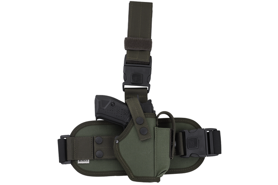 Кобура набедренная Форт-12 с платформой (cordura1000d, олива) MAS