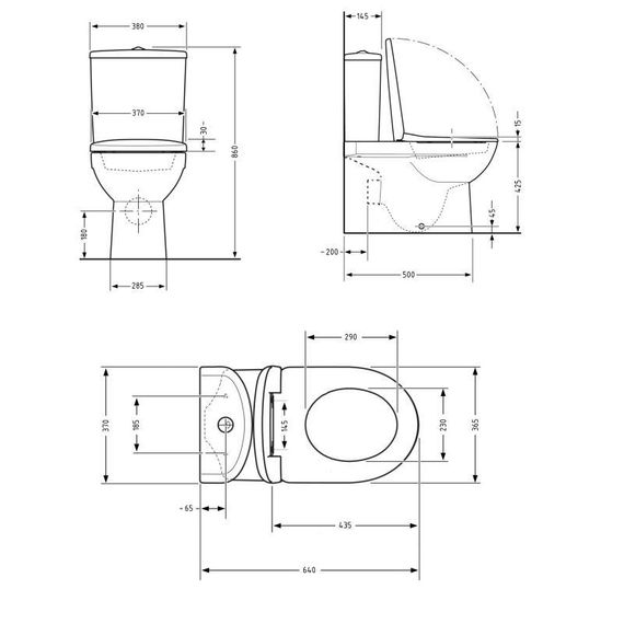 Унитаз напольный Qtap Swan Eco Ultra Quiet с сиденьем Soft-close 640x360x835 мм QTSWA27W48748 White | Зображення 1