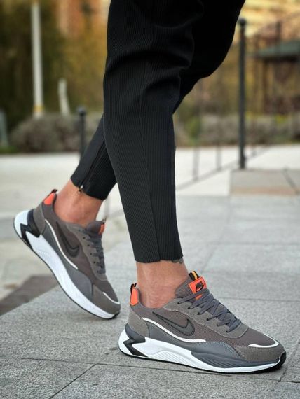 Кросівки демісезонні Nike колір: олива ,сірий | Зображення 1