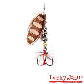 Блесна вращающаяся Lucky John Лаки Джон SHELT BLADE Tungsten Body 04 20.0г 006