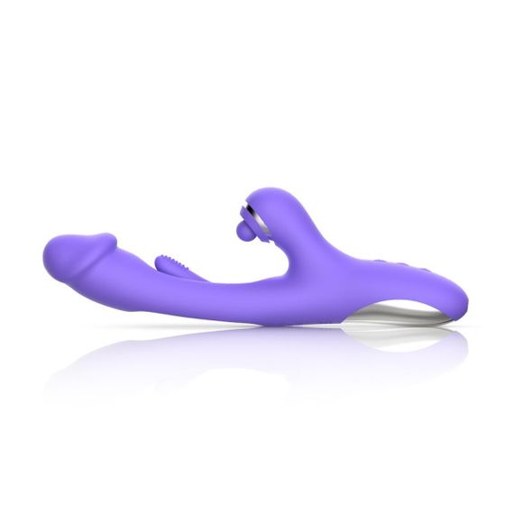 Вібратор-кролик Good Vibes Only - Tess Rabbit Vibrator with G-Spot Stimulator Sex Aura | Зображення 2