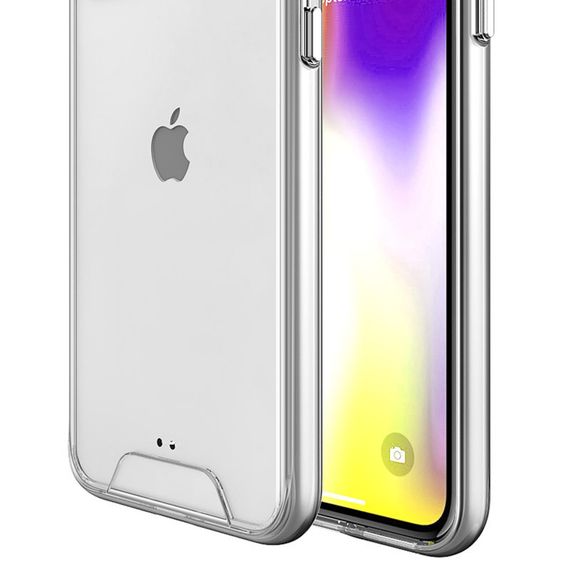 Чехол TPU Space Case transparent для Apple iPhone 7 / 8 / SE (2020) (4.7") Прозрачный | Зображення 1