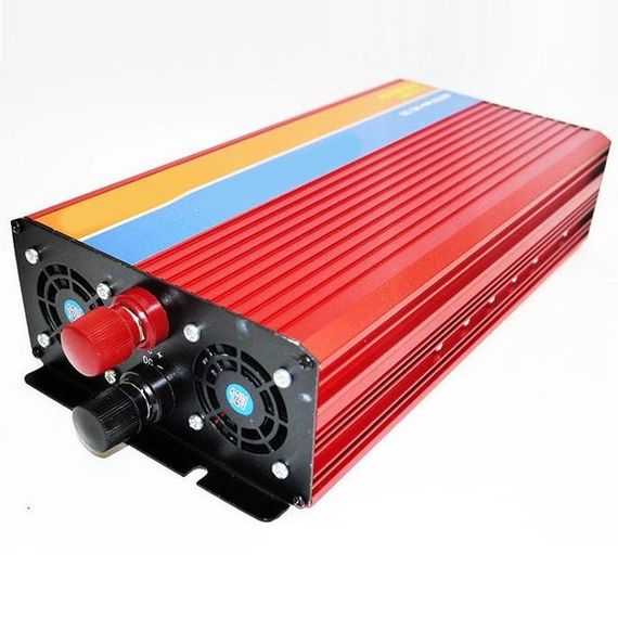 Инвертор преобразователь напряжения с 12V на 220V XPRO 4000w красный (3052) | Зображення 2