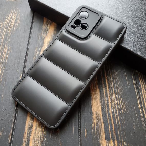 Чохол силіконовий Down Jacket для Vivo Y33s колір Чорний