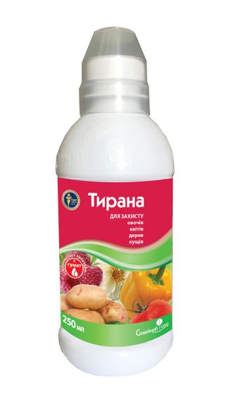Протруйник Тирана 250 мл Сімейний сад