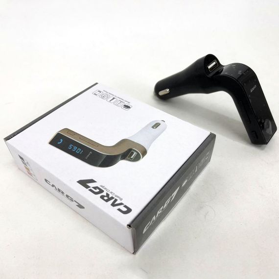 Блютуз фм передавач для автомагнітоли FM MOD G, Fm модулятор для автомобіля, Блютуз трансмітер ZG-890 для авто | Зображення 7