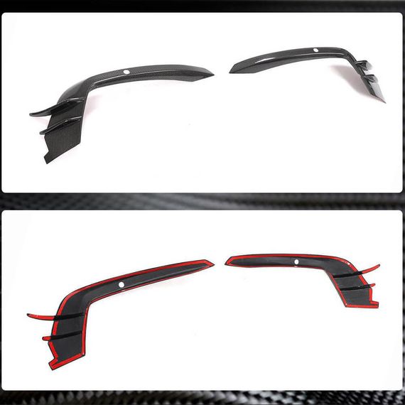 Накладки на протитуманні фари Карбон (для S-Line 2014-2018) для Ауди A6 C7 рр | Зображення 2