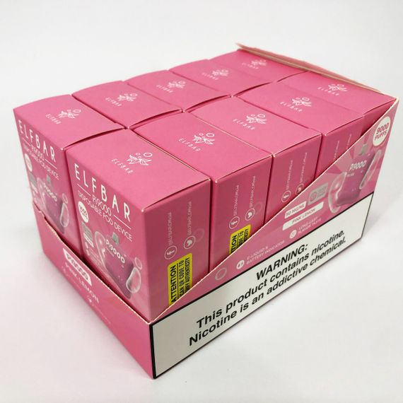 Elf Bar Pi9000 смак Малина Лимон (Pink Lemon) (ws51411-2) | Зображення 4