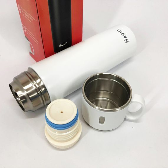 Термос MAGIO MG-1046W 0.5 л, Красивий невеликий термос, Термокухоль для дітей, Фляга для пікніка | Зображення 7
