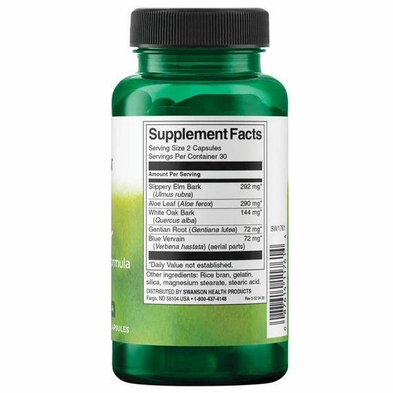 Очищение кишечника Swanson Colon Helper 60 caps | Зображення 1