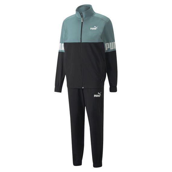 Костюм спортивный мужской Puma Power Poly Suit 848108 50 (черный, полиэстер, эластик, тренировочный, пума)
