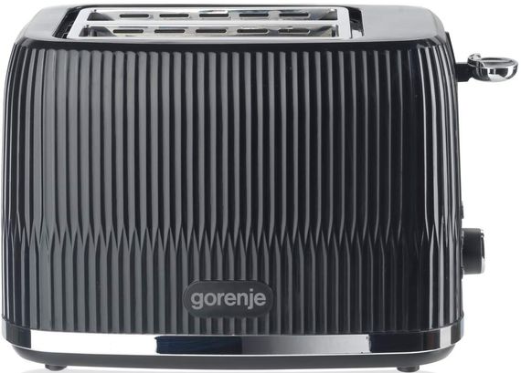 Тостер Gorenje , 850Вт, пластик/метал, чорний (T850DPB) | Зображення 1