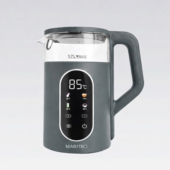 Электрочайник Maestro MR-023-GREEN, 1.7 л, 2200 Вт, с регулировкой температуры