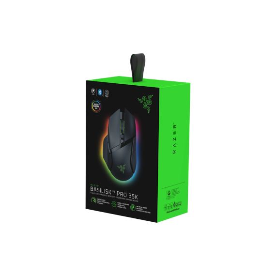 Мишка Razer Basilisk V3 Pro 35K Wireless/Bluetooth Black (RZ01-05240100-R3G1) | Зображення 6