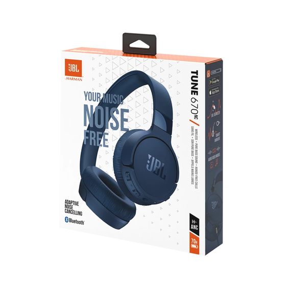 Гарнітура JBL TUNE 670NC Blue (JBLT670NCBLU) | Зображення 3