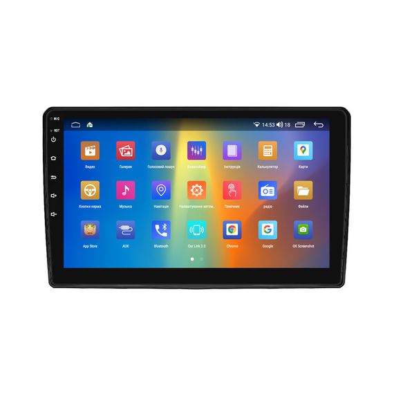 Штатная магнитола Lesko для Opel Antara I 2006-2011 IPS 9" 4/64Gb CarPlay 4G Wi-Fi GPS Prime Опель Антара | Зображення 1