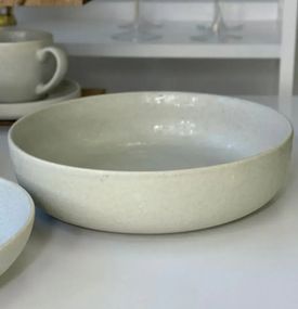 Салатник Olens Кримі-дот 102-0401 24х6 см 1900 мл білий